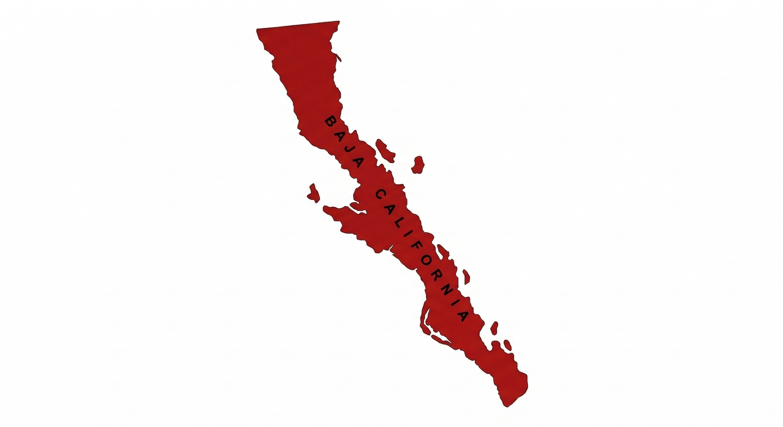 Mapa Baja California